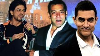 Watch Shahrukh Khan says Salman Khan & Aamir Khan are NOT COMPETITORS Video