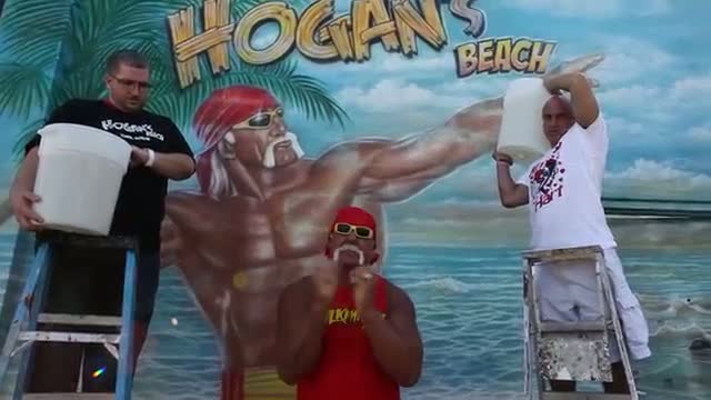 Watch WWE: Hulk Hogan accepts the "Ice Bucket Challenge" Video