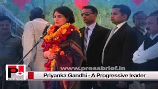 Watch Priyanka Gandhi Vadra-Congress campaigner with modern and progressive vision Video