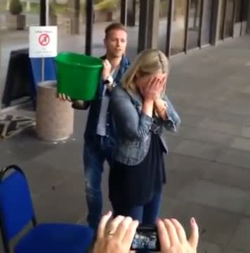 Watch Ice Bucket Challenge Sharon Ni Bheolain Video