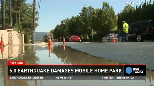 Watch Napa Earthquake Sounded like 'a Plane Crash' Video
