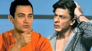 Watch Aamir Khan INSULTS Shahrukh Khan at PK POSTER LAUNCH Video