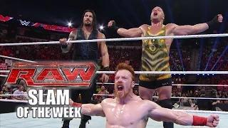 Watch An Unlikely Trio - WWE Raw Slam of the Week - 8/18 Video