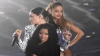 Watch Nicki Minaj, Ariana Grande, Jessie J - Bang Bang MTV VMA 2014 Performance Opening Act was Hot Video