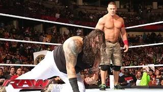Watch John Cena vs. Bray Wyatt: WWE Raw, Aug. 25, 2014 Video