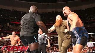 Watch John Cena, Big Show & Mark Henry vs. The Wyatt Family: WWE Raw, Aug. 25, 2014 Video