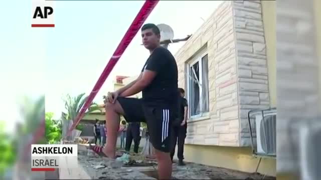 Watch Bombing, Rocket Aftermath in Gaza, Israel Video