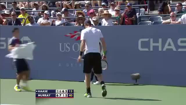 Watch Andy Murray Vs Robin Haase US open 20141st round Highlights 25th august 2014 Video