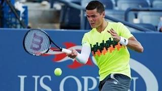 Watch Milos Raonic vsTaro Daniel Us Open 2014 Highlighs Video