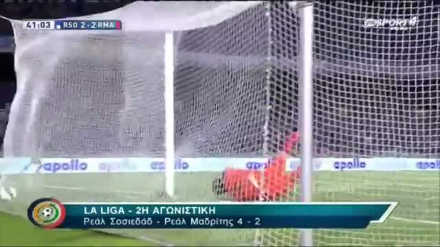 Watch Real Sociedad vs Real Madrid 4-2 All Goals and Highlights (31/8/2014) Video
