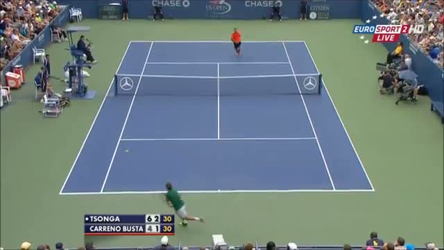 Watch 2014 US OPEN Jo-Wilfried Tsonga vs Pablo Carreno Busta Highlights [HD]  Video