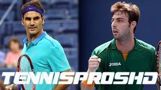 Watch Roger Federer Vs Marcel Granollers Highlights US Open 2014 [HD] Video
