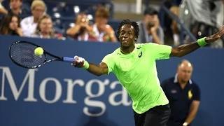 Watch 2014 US OPEN Gael Monfils vs Richard Gasquet Highlights [HD]  Video