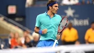 Watch 2014 US OPEN Roger Federer vs Marcel Granollers Highlights [HD]  Video
