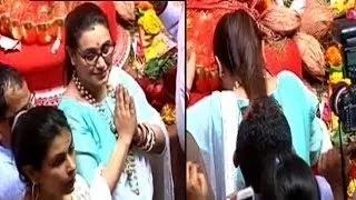 Watch Rani Mukherjee at Lalbaugcha Raja 2014 | WATCH VIDEO Video