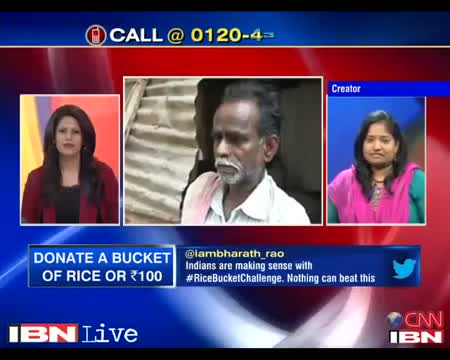 Watch Hyderabad woman who launched Rice Bucket Challenge seeks your support Video