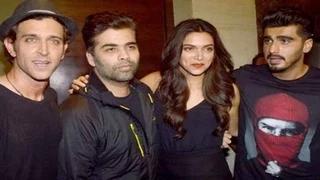 Watch Finding Fanny Screening- Deepika Padukone, Arjun kapoor, Hrithik Roshan & Karan Johar ATTEND Video