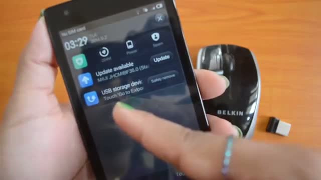 Watch USB OTG on Xiaomi Redmi 1S (Hongmi 1S) Video