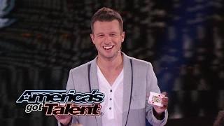 Watch Mat Franco: Cute Magician Tricks Us With an iPhone - America's Got Talent 2014 Video