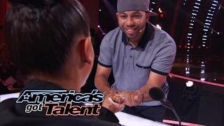 Watch Smoothini: Street Magician Mystifies With a Shoelace - America's Got Talent 2014 Video
