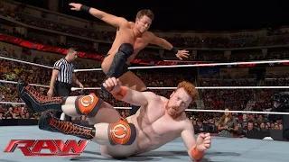 Watch Sheamus & Dolph Ziggler vs. Cesaro & The Miz: WWE Raw, Sept. 1, 2014 Video