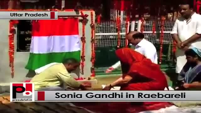 Watch Sonia Gandhi in Raebareli launches welfare projects, interacts with people Video
