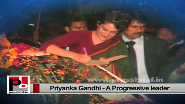 Watch Priyanka Gandhi - genuine Congress leader, charismatic like Indira Gandhi Video