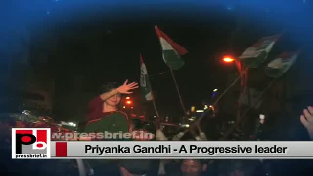 Watch Priyanka Gandhi energetic personality; charismatic like Indira Gandhi Video