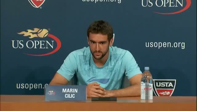 Watch Marin Cilic Press Conference US Open 2014 Video