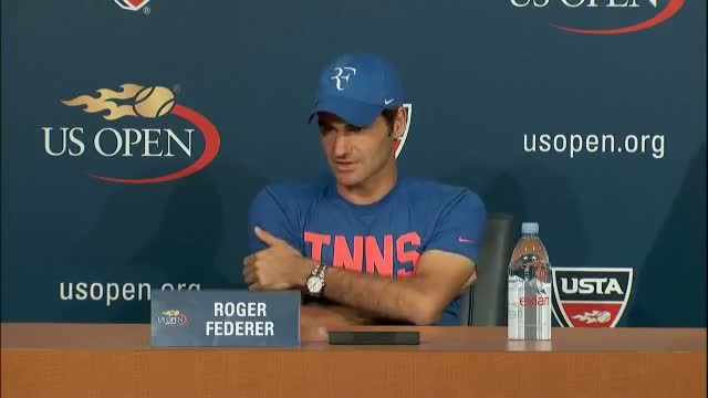 Watch Roger Federer Press Conference US Open 2014 Video
