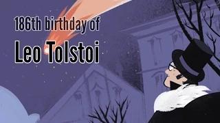 Watch Google celebrates Leo Tolstoy's 186th birthday with an Animated Doodle Video