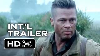 Watch Fury Official International Trailer #1 (2014) - Brad Pitt, David Ayer War Movie HD Video