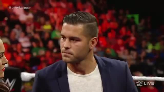 Watch Jerry Springer moderates a Bella Twins intervention: WWE Raw, Sept. 8, 2014 Video
