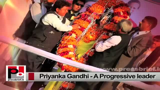 Watch Priyanka Gandhi Vadra-star Congress campaigner, genuine mass leader with modern vision Video