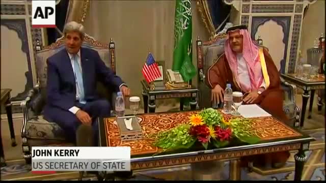 Watch Kerry Meets Saudi Foreign Minister Video