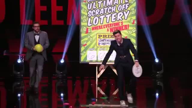 Watch David and Leeman: Magician Duo Predict Winning Lottery Numbers - America's Got Talent 2014 Video