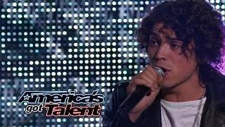 Watch Miguel Dakota: Cute Singer Covers "Gimme Shelter" by Rolling Stones - America's Got Talent 2014 Video