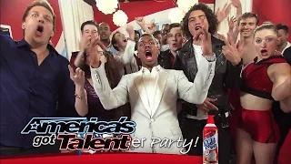 Watch Reddi-Wip After Party: Dance Offs, Mike Super Makes It Rain and More - America's Got Talent 2014 Video