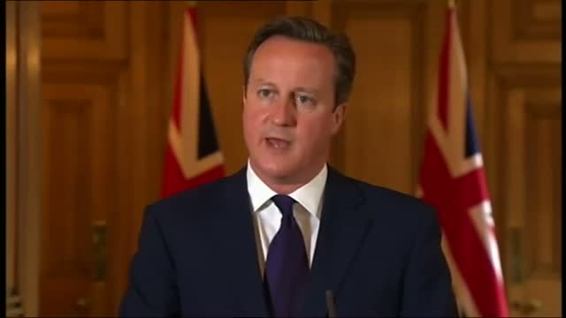 Watch UK PM Cameron Condemns Killing of Aid Worker Video