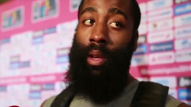 Watch NBA: James Harden on Preparing for Serbia in the FIBA Finals Video
