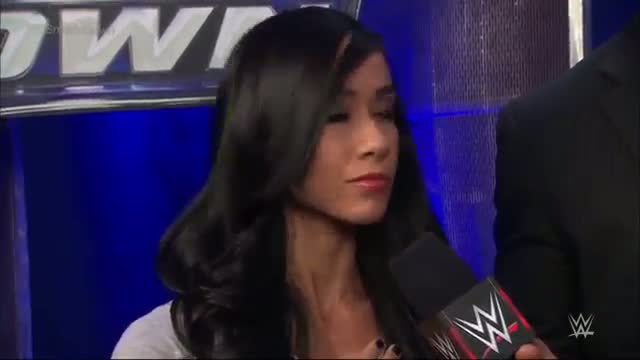 Watch AJ Lee & Paige interrupt Nikki Bella's interview: WWE SmackDown, September 12, 2014 Video