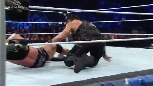 Watch Chris Jericho & Roman Reigns vs. Randy Orton & Seth Rollins: WWE SmackDown, September 12, 2014 Video