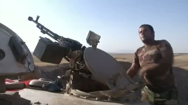 Watch Kurish Forces, IS Militants Clash in Iraq Video