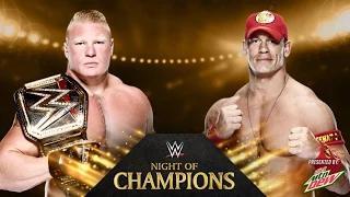 Watch John Cena vs. Brock Lesnar - Night of Champions - WWE 2K14 Simulation Video
