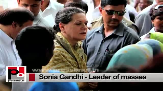 Watch Sonia Gandhi in Raebareli, attacks Narendra Modi led Central government Video