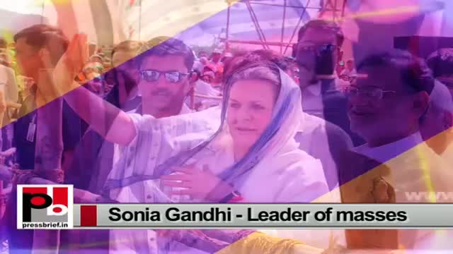 Watch Sonia Gandhi in Raebareli, interacts with people, launches development projects Video
