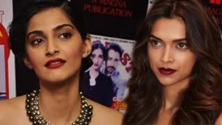 Watch Sonam Kapoor's SHOCKING REACTION on Deepika Padukone's CLEAVAGE controversy Video