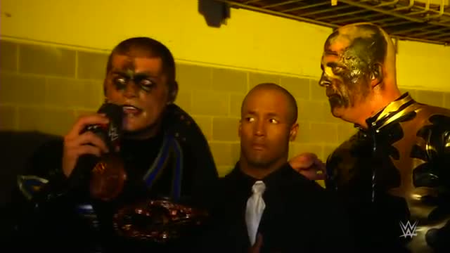 Watch Gold & Stardust celebrate winning the WWE Tag Team Titles Video