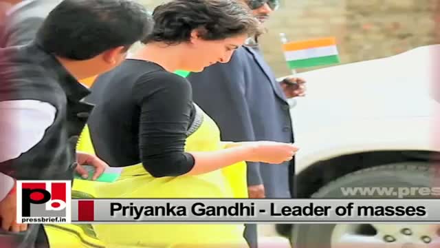 Watch Young Congress campaigner Priyanka Gandhi-charismatic like Indira Gandhi Video