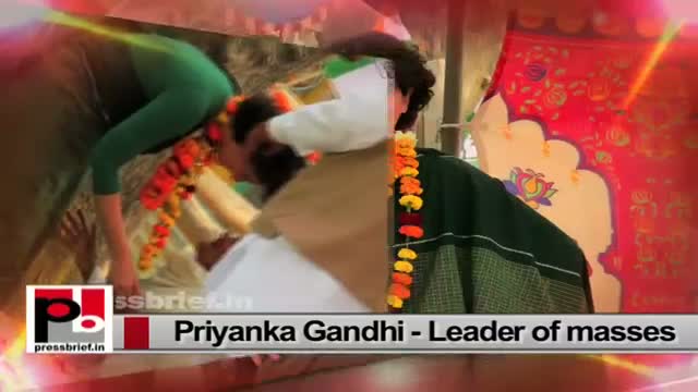 Watch Energetic Congress campaigner Priyanka Gandhi Vadra-progressive leader with modern vision Video
